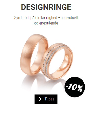 Bedste vielsesring designer - se den her på Guldsmykket.dk